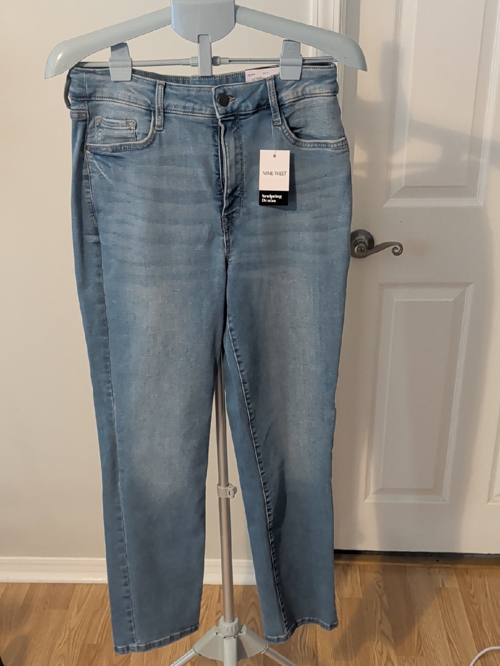 Nine West Light Blue Sculpting Denim Jeans